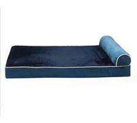 Lit de lit de chat lit pour animaux de compagnie pour animaux de compagnie extra gros chiens moelleux confortable cave de chenil cage de chien lavable mat oreiller de conception de cave à coussin