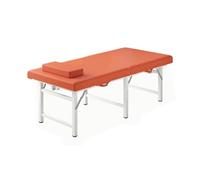 Lit de massage pliable for salon de beauté, lit portable for thérapie, tatouage, moxibustion, avec trou for la tête, adapté au spa, salon de tatouage, beauté(Color 1,180x60x60cm)