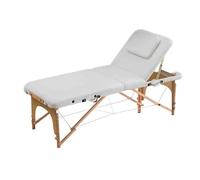 Lit de massage pliable réglable en hauteur, lit de thérapie de tatouage portable for moxibustion avec trou for la tête, adapté au salon de spa(Color 6,186x60x52-82cm)