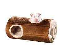 Lit de mer, lit chaud pour hamster, cage pour petits animaux, tunnel de Guinée, coussin en polaire, literie confortable, velours double face, polaire chaude, forme adorable pour hamsters, souris,