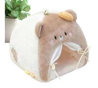 Lit de, Mini Meubles, décoration de poupées, lit de Tente - pour Animaux en Peluche, Filles, Chambre d'enfant, Chambre à Coucher, Salon, Maison, Jeu Imaginaire, intérieur, décoration