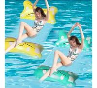 Lit de natation gonflable, Hamac gonflable, Hamac à eau 4 en 1 Fauteuil de salon pour piscine Lounge Matelas gonflable Piscine Hamac suspendu pour adultes et enfants (C)