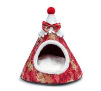 Lit de noël pour chat d'intérieur, lit-Dragon Rouge Quatre Mers