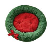 Lit de Noël pour Chats et Chiens Grotte de Noël pour Animaux familiers en | Panier chat d'hiver, d'intérieur, niche, cage, chambre, sommeil et repos