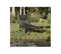 Lit de pêche avec pieds à boue réglables pliable camouflage