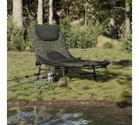 Lit de pêche avec pieds à boue réglables pliable camouflage