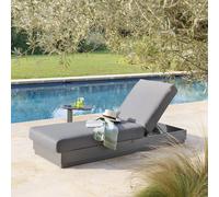 Hespéride - Lit de piscine en aluminium 2 places ALLURE - Graphite - Allure