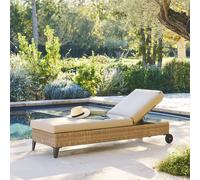 Lit de piscine BOALI Savana Aluminium traité époxy, Résine tressée synthétique, Polyester Hespéride