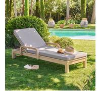 Lit de piscine Papouasie beige - Hespéride