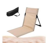Lit de plage - Chaise de plage, lit léger | Little backable Back Backy, chaise de plage d'été Latum avec réglable pour le niveau de et un confort maximal