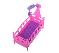 Lit De Poupée À Bascule, Meuble De Maison, Jouet Pour Barbie, Accessoires, Cadeau Pour Filles