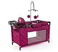 Lit de poupée - BAYER DESIGN - 62667AA - Chaise haute intégrée - Table à langer - Mobile