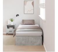 Lit de rangement vidaXL Gris béton 100x200 cm 3335352