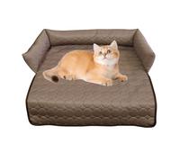 Lit De Refroidissement pour Les Chiens | Tampon De Refroidissement Lavable pour Chiens 90x90cm - De Glissement De Coussin Anti-Glissade avec Un Combat De Base Solide, Reste avec Un Jardin Debo