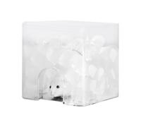 Lit de refroidissement pour petits animaux, d'aluminium à dissipation de la chaleur, maison de refroidissement à l'eau pour hamster | Gerbilles Sugar Glider Gold Nid d'ours transparent pour
