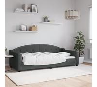 Lit de repos crème 80x200 cm tissu canapé-lit canapé-lit confortable vidaXL