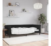 Lit de repos gris clair 90x200 cm velours canapé-lit vidaXL
