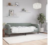 Lit de repos jaune 90x200 cm velours canapé-lit canapé-lit confortable vidaXL
