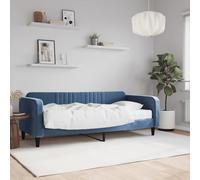 Lit de repos jaune 90x200 cm velours canapé-lit canapé-lit confortable vidaXL