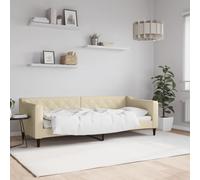 Lit de repos taupe 80x200 cm tissu canapé-lit canapé-lit confortable vidaXL