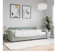 Lit de repos vert foncé 80x200 cm velours canapé-lit vidaXL