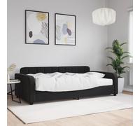 Lit de repos vert foncé 80x200 cm velours canapé-lit vidaXL