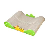 Lit de Salon à gratter pour Chat, Design de Canard Mignon | Lit de planche à gratter pour chat en papier ondulé respirant résistant aux rayures pour la protection du canapé du salon