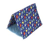 Lit de Tente pour Reptiles, Dragon Barbu, Cochon d'Inde, en Polyester Doux, Flanelle et éponge, avec Cache Lavable en Machine