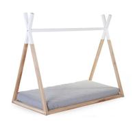 CHILDHOME Tipi Lit 70x140cm Bois Naturel Brun G