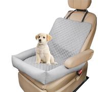 Lit de voiture pour chien adapté à un usage quotidien | Rembourrage imperméable et respirant | Panier pour siège passager pour les excursions | Utilisable toute l'année, robuste et résistant aux