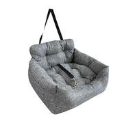 Lit de voiture pour chien - Siège de sécurité pliable réglable avec coussins d'attache | Sac de transport confortable pour animal de compagnie | Lit de voyage doux pour véhicules été hiver