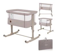 Lit de voyage bébé AURORA 3 en 1 : lit d'appoint, berceau, lit bébé autoportant