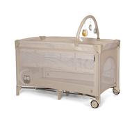 Lit de voyage complet duo hérisson beige TU