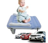Lit de voyage gonflable pour bébé | Extension de siège légère et gonflable pour compatible avec les sièges d'avion et de voiture | Coussin de voyage pliable pour avec flocage