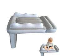 Lit de voyage gonflable pour enfant, matelas gonflable, rallonge de siège d'avion, rails de sécurité latéraux, design compact et léger, convient aux sièges d'avion, utilisation de voyage