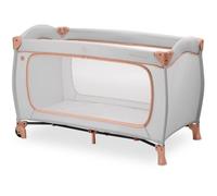 Lit de voyage - HAUCK - SLEEP N PLAY GO PLUS - 60 x 120 cm - Dès la naissance - Pliable - Roulettes - Dusty Cork
