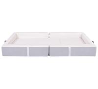 Lit de Voyage Pliable Enfant Bébé Mousse Portable Léger Housse Amovible