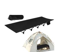 Lit de voyage pour dormir | Lit de voyage avec poids et maille respirante pour les voyages de chasse, camping-car, plage, invité