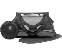 Lit De Voyage Pour Petits Enfants Avec Matelas - De La Naissance Jusqu'à 4,5 Ans - Tente Bébé Pop-Up Montée En 2 Secondes - Moustiquaire Et Sac De Voyage Inclus - 136x84x62cm (Noir)