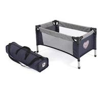 Lit de voyage pour poupée Bleu foncé Multicolore G