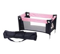 Bayer Chic 2000 652 46 Lit de voyage pour poupées. Design Marine et rose avec motif Vichy"" Rose G