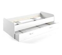 Vitalispa Lit d'enfant Enzo, 90x200 cm, Blanc