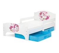 Lit d'Enfant SMART en bois avec un matelas Lovely Licorne