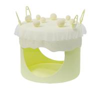 Lit d'été pour oiseaux - Structure suspendue robuste, option hamac polyvalente | Aide de protection attrayante pour améliorer le confort des animaux de compagnie, endroit de repos parfait portable