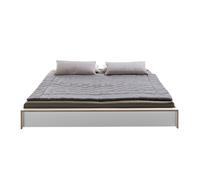 Lit deux places Flai 200x200cm bed edge H 34cm/insertion depth 14cm
