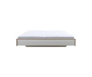Lit deux places hauteur de confort Flai 160x200cm bed edge H 40cm/insertion depth 14cm
