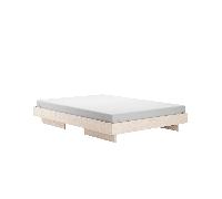 Lit deux places Zians Small 140x200cm LxWxH 205x145x30cm