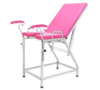 Lit d'examen gynécologique avec hauteur réglable et réservoir de saleté - Fauteuil de massage élévateur pour une utilisation professionnelle dans les examens gynécologiques