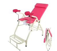 Lit d'examen gynécologique - Lit de massage portable pliable pour hôpital ambulatoire et obstétrique