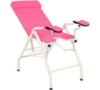 Lit d'examen gynécologique pliable et portable, chaise médicale réglable pour la santé des femmes, utilisation en clinique ambulatoire